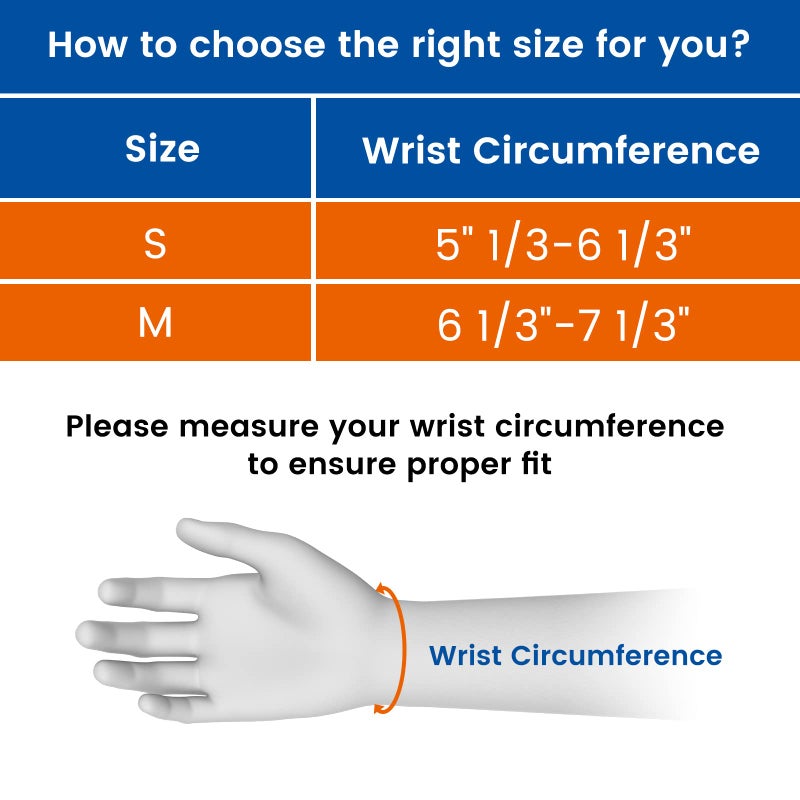 Willcom Thumb Brace for Arthritis Pain Relief, Without Limiting Hand Function, Spica Splint for Tendonitis for Women Men (Medium, 6.3-7.3 inch) - Image 4