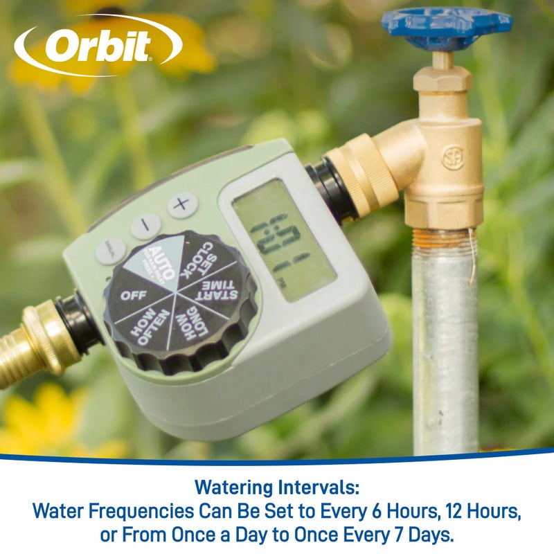 Orbit 62056 One Outlet Single-Dial Hose Faucet Timer - Image 4