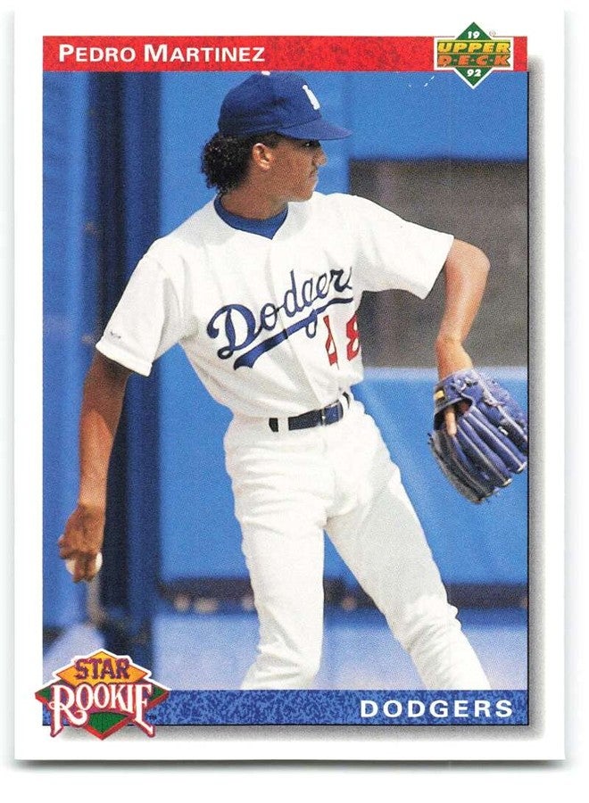 1992 Upper Deck #18 Pedro Martinez NM-MT Los Angeles Dodgers Baseball