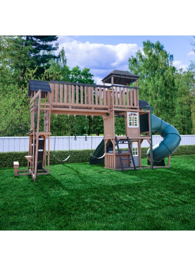 Kidkraft Treetop Observatory Swing Set - Image 2