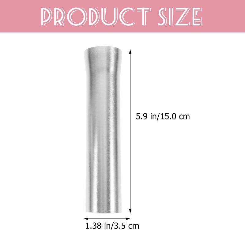 SUPVOX 304 Stainless Steel Garlic Crusher With Lid Mortar And Pestle Set Heavy Duty Spice Crusher Manual Kitchen Tool - Image 3