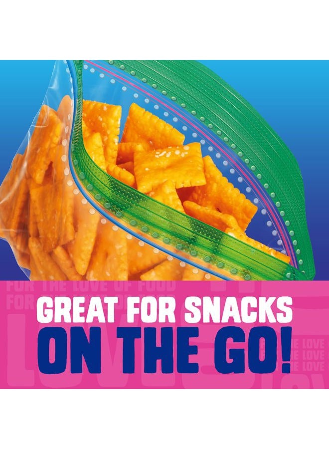 Ziploc Snack Bags for On the Go Freshness, Grip 'n Seal Technology for Easier Grip, Open, and Close, 280 Count - Image 5