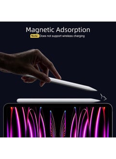 JAMJAKE Stylus Pen for iPad 6th-11th Generation-2X Fast Charge Active Pencil Compatible with 2018-2025 Apple iPad Pro 11"/12.9"/M4, iPad Air 3/4/5/M2/M3,iPad Mini 5/6 Gen-White  - Image 5