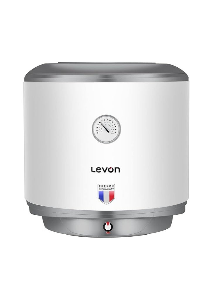 LEVON Levon Electric Heater 30L Components & French Design - 1200 Watts 
