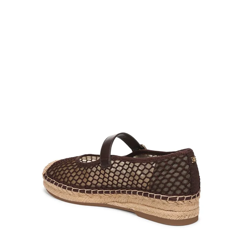 Sam Edelman BLACK Mackie Mesh Espadrille Mary Jane for Women | Best Price UAE