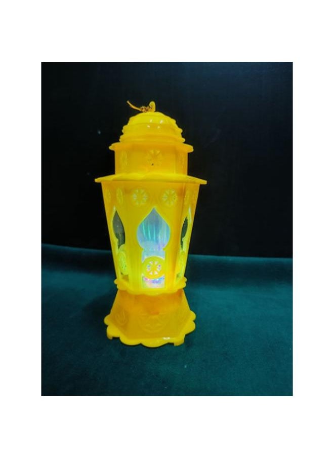 Generic Plastic Ramadan Lantern For Kids with lights and ramadan songs  - Image 1