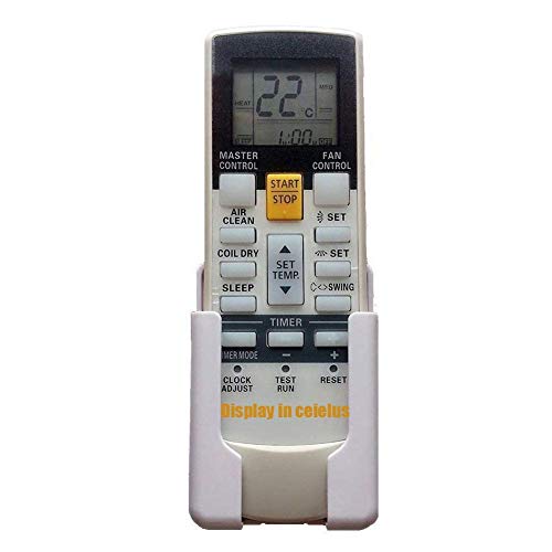 RCECAOSHAN Replacement for Fujitsu Air Conditioner Remote Control Ar-Rah2u Ar-Rah1u Ar-Rae2u Ar-Rae1u Ar-Ry3 Ar-Ry4 Ar-Ry5 Ar-Ry6 Ar-Ry7 Ar-Ry10 Ar-Ry11 Ar-Ry12 Ar-Ry14 Ar-Ry15 Ar-Ry16 Ar-Ry17 Ar-Ry19 AR-RAH2E - Image 1