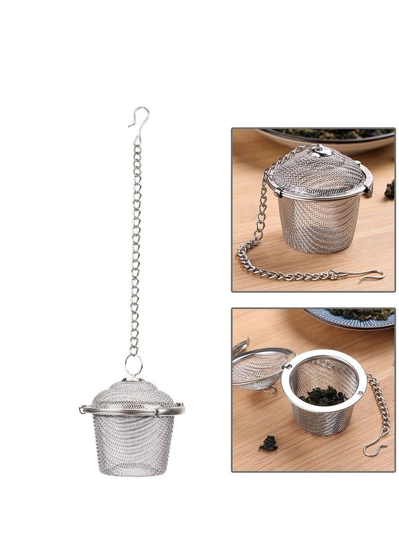Premium Stainless Steel Mesh Spice & Herb Infuser - Multipurpose Filter for Tea & Soup - Image 2