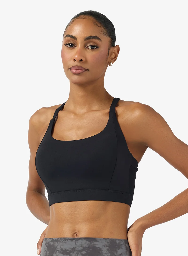 FRWD Medium Support Sports Bra with Mesh Detail