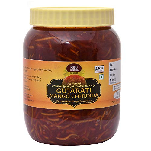 Food Essential Gujarati Sweet Mango Chhundo Pickle 1 kg. - Image 1