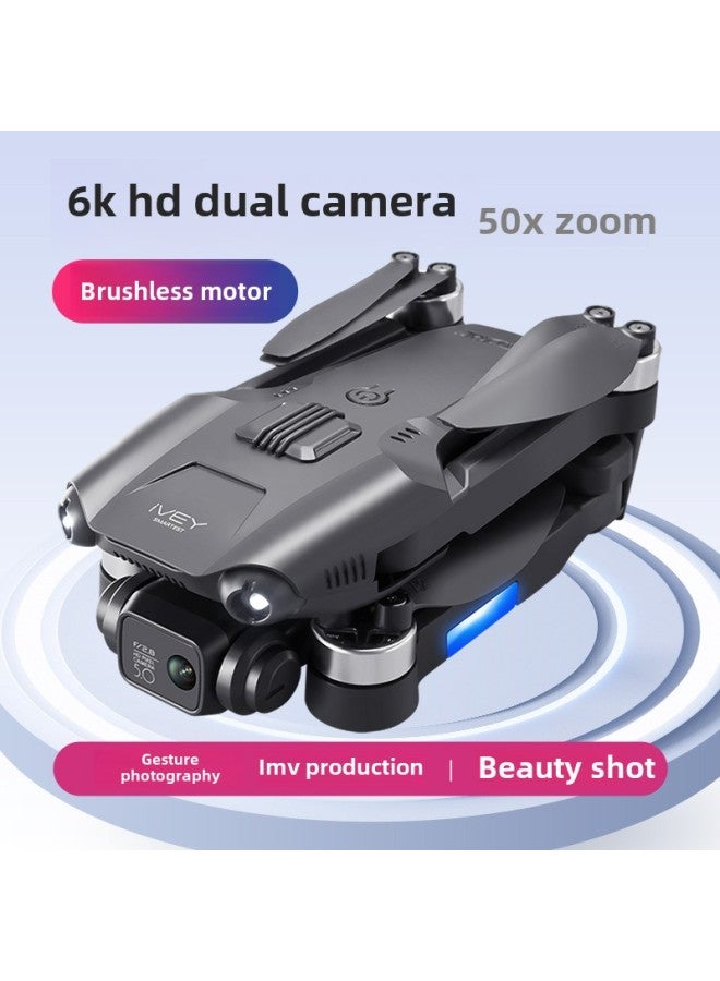 V28 Brushless Motor Drone Optical Flow Dual Aerial Photography HD Remote Control Aircraft Quadcopter Children-Color:V28 No Aerial Photography + Brushless Motor + Intelligent Fixed Height-Specifications:Dual Battery Package - A Spare Battery + Storage Bag