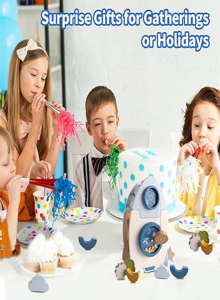 Early childhood educational wooden toy stacking, improve hand movement and concentration, girl boy gift  - Image 3