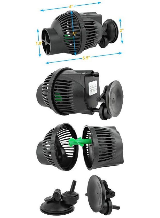 SunSun JVP-102 Aquarium Wave Maker, 1300 GPH - Image 2
