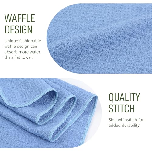SUNLAND Microfiber Sports Workout Towel Fast Drying Fitness Sweat Towels for Men & Women Lightweight Multi-Purpose Gym Exercise Towels 3 Pack 16Inch x 32Inch - Image 3