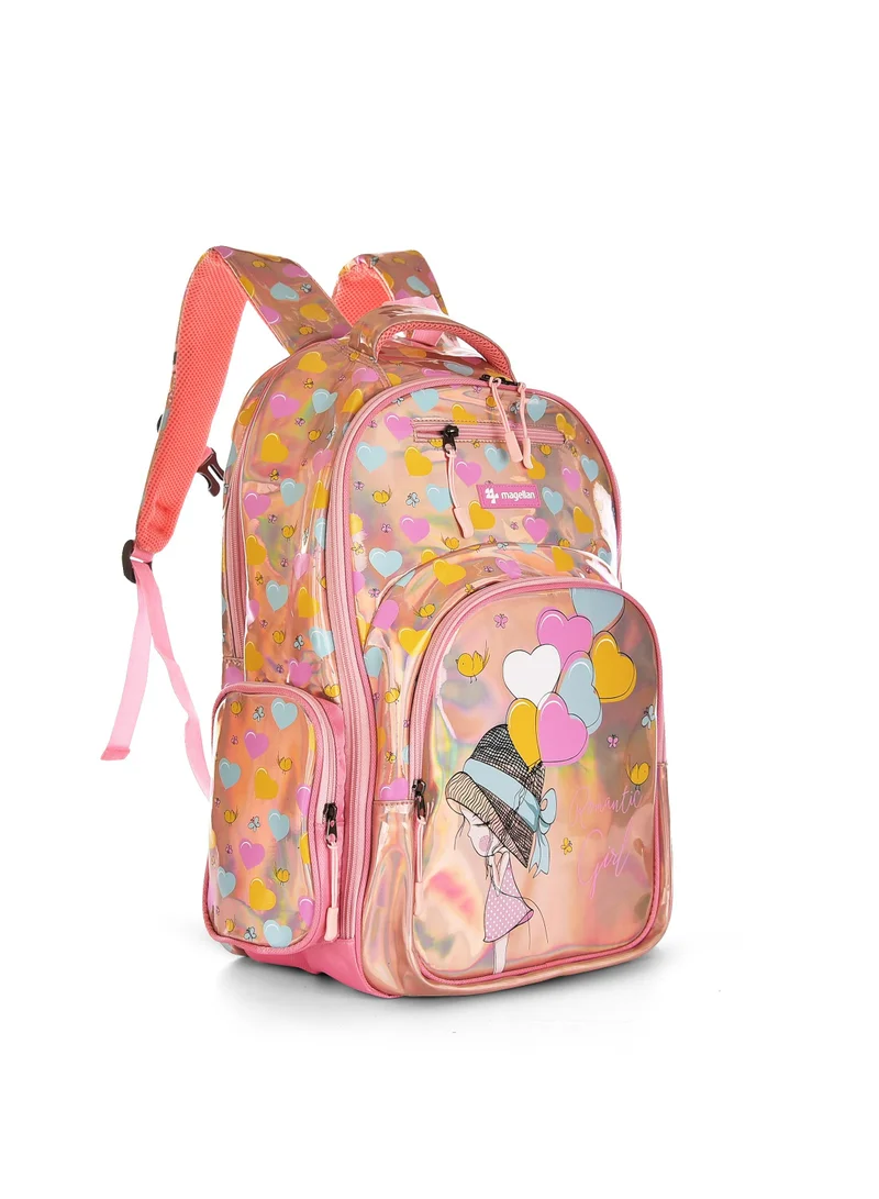 MAGELLAN Magellan School Backpack 19 inch, Fabric with 3 compartment