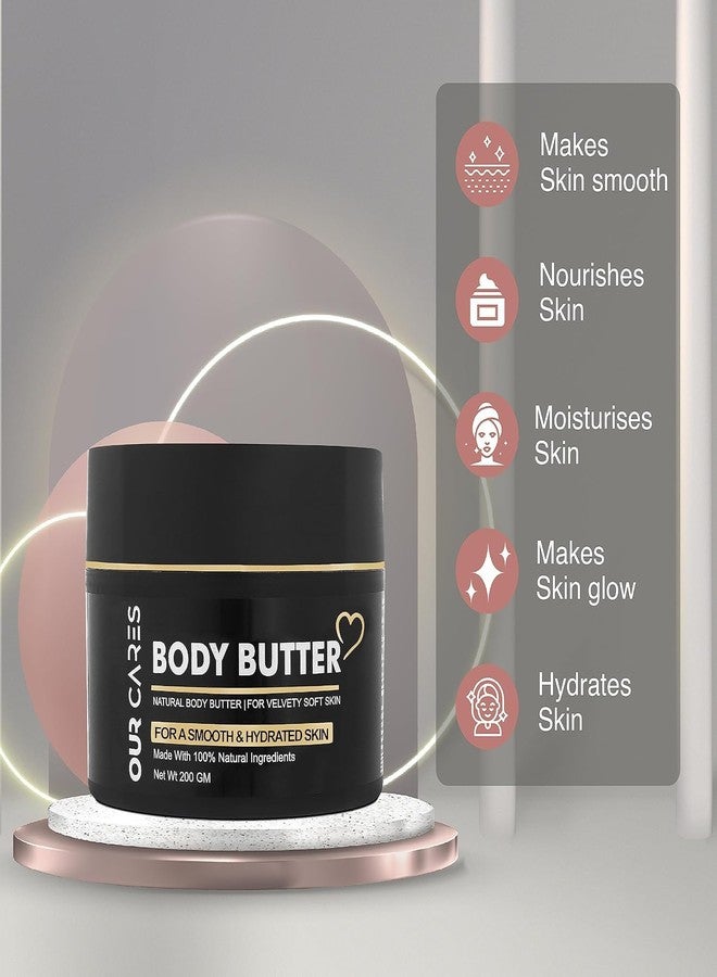 OURCARES زبدة الجسم Body Love Pro Age للبشرة الناضجة، تغذي البشرة وتمنحها إشراقة، خالية من البارابين، غنية بزيت الزيتون وزيت دوار الشمس - Image 4