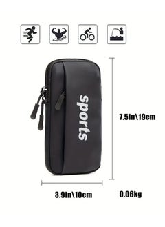 Sports Arm Bag Unisex Waterproof Outdoor Fitness Arm Sleeve Running Phone Holder Bag Suitable for Gym Sports Exercise - pzsku/Z45E1B07263351D598A0FZ/45/_/1732764796/f2b2d66c-5073-4f47-8477-ab839bc1d50b