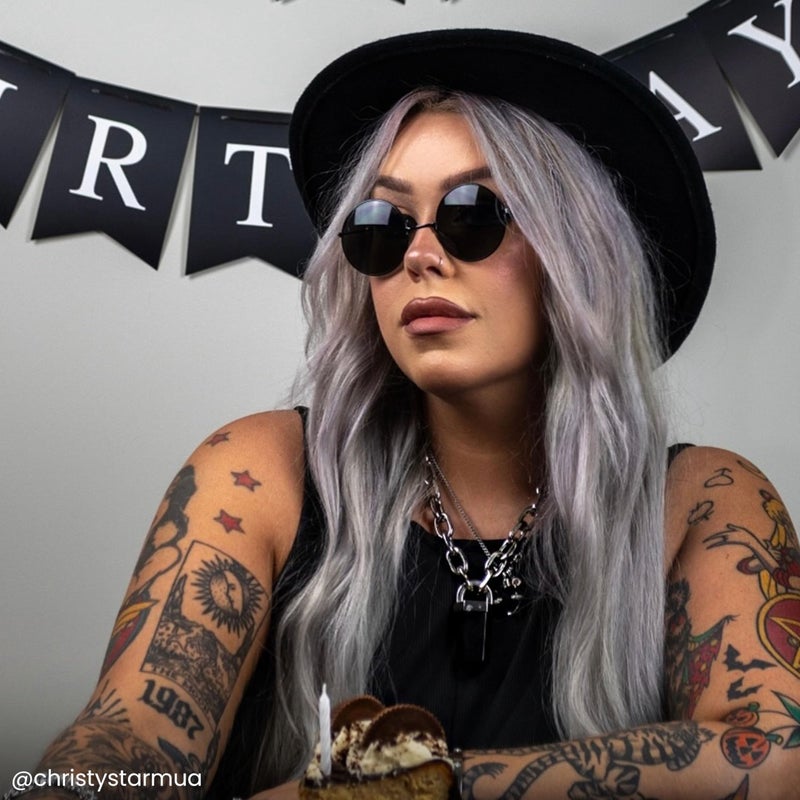 ARCTIC FOX Vegan and Cruelty-Free Semi-Permanent Hair Color Dye (8 Fl. Ounces, Sterling) - Image 3