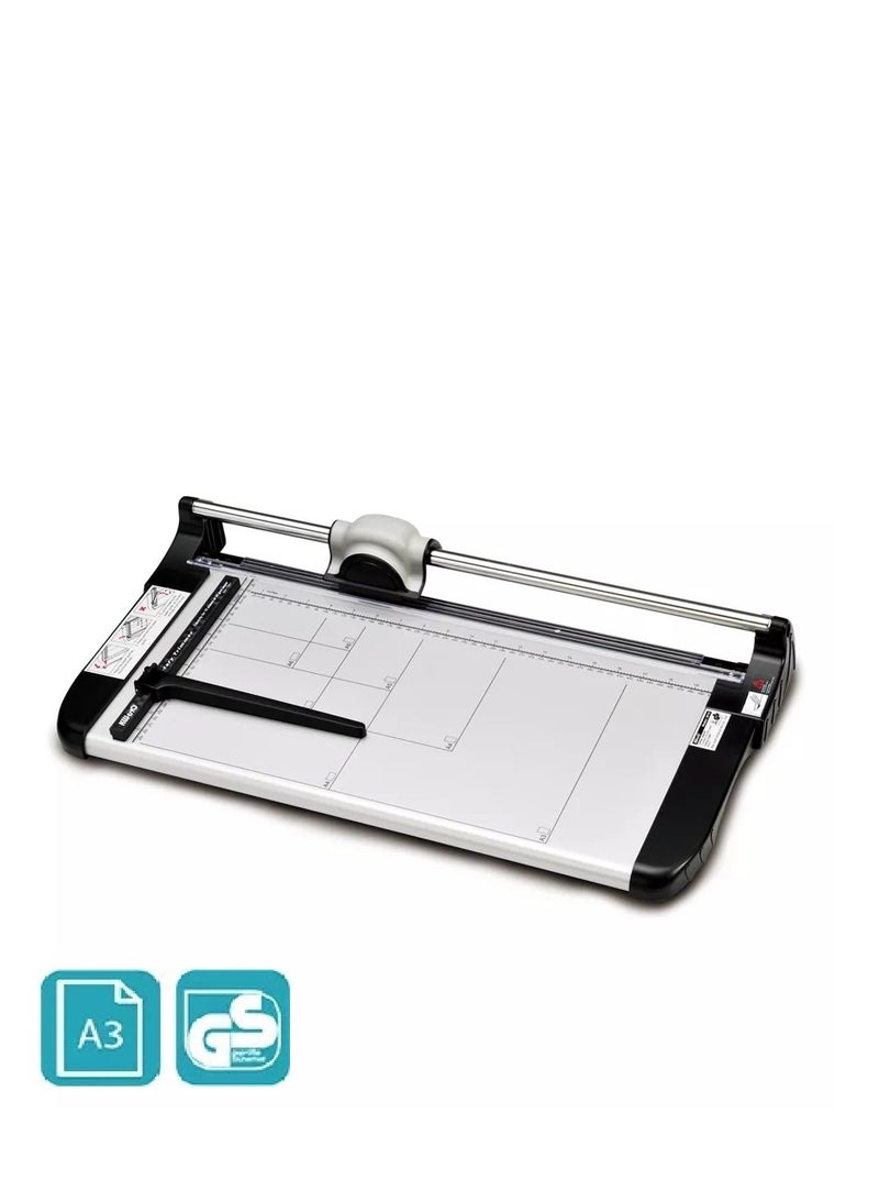 KWTrio Rotary Paper Trimmer A4 Metal Body 15 Sheet - Image 2
