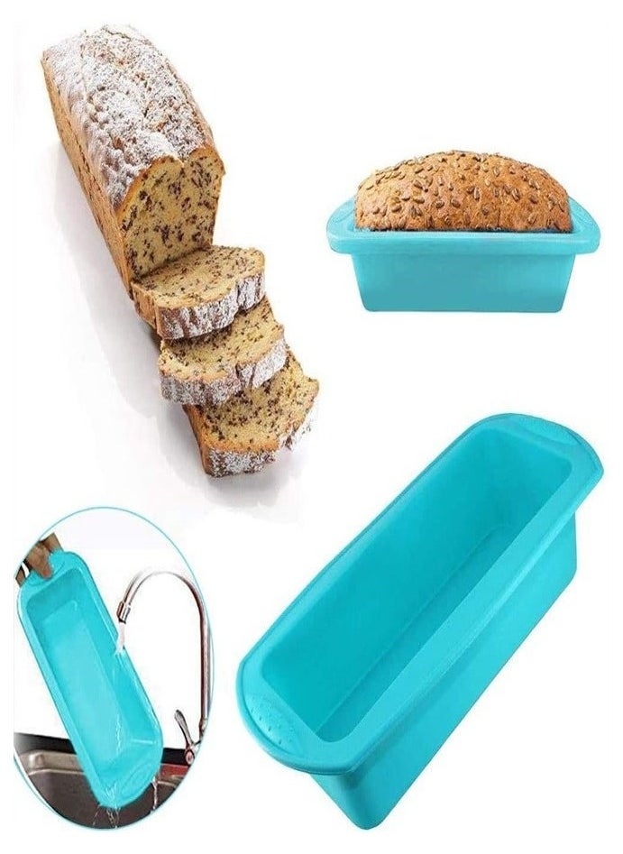 Bukela Non-Stick Silicone Bread Baking Molds are BPA-free and Suitable for Cakes, Bread, Meats, Pies, Pancakes, Pizza and More  - Image 1