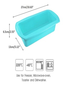 Bukela Non-Stick Silicone Bread Baking Molds are BPA-free and Suitable for Cakes, Bread, Meats, Pies, Pancakes, Pizza and More  - Image 3