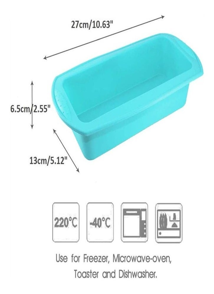 Bukela Non-Stick Silicone Bread Baking Molds are BPA-free and Suitable for Cakes, Bread, Meats, Pies, Pancakes, Pizza and More  - Image 3