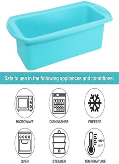 Bukela Non-Stick Silicone Bread Baking Molds are BPA-free and Suitable for Cakes, Bread, Meats, Pies, Pancakes, Pizza and More  - Image 5