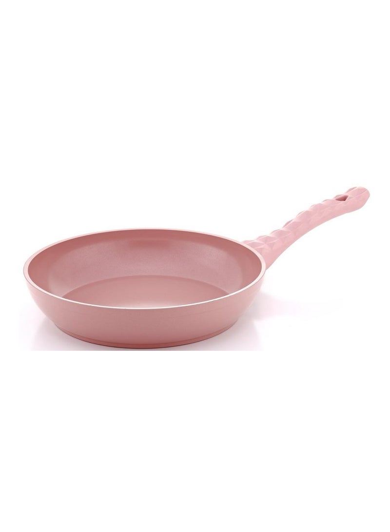 Homemaker Hella Ceramic Non-Stick Surface Frypan - 30cm - PFOA Free - Pink