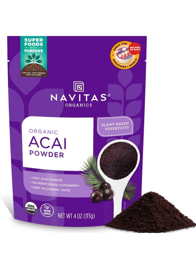 Navitas Organics Navitas Organics Acai Powder 4 oz  - Image 1