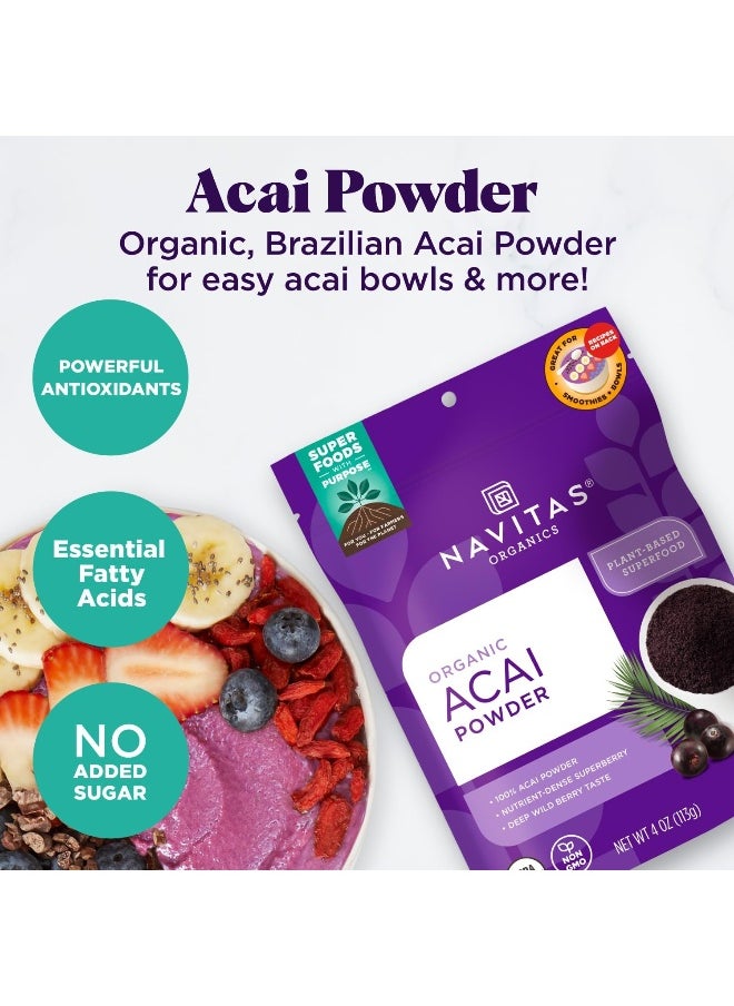 Navitas Organics Navitas Organics Acai Powder 4 oz  - Image 3
