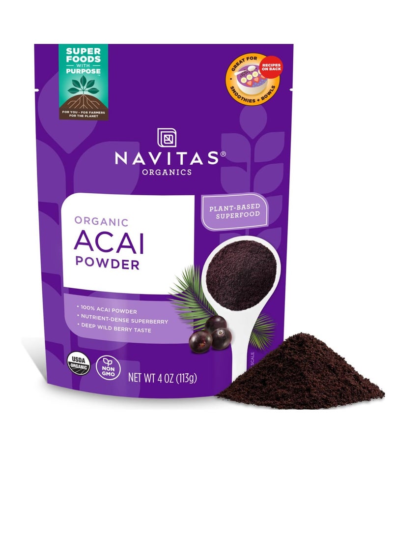 Organic Acai Powder 4 oz 113 g - pzsku/Z45E2386D013DA45544E8Z/45/_/1716558009/93993323-35c3-4185-a579-da10519e7d67