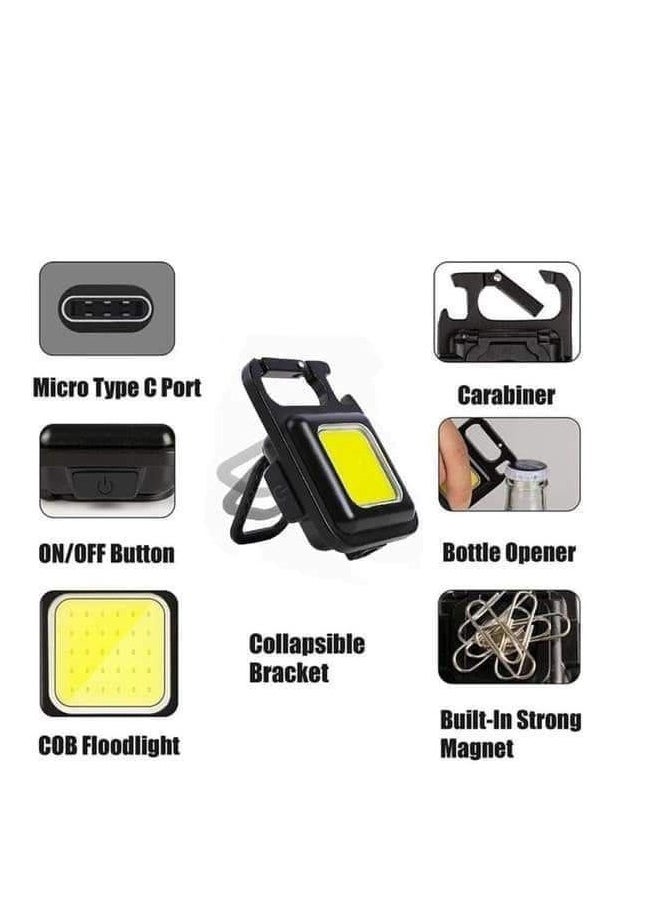 Generic A LED flashlight that works as a medallion, a magnet opener, a USB charger, 3 lighting modes, and a battery that lasts for long hours.  - Image 3
