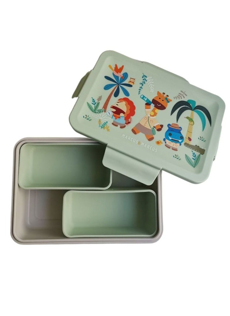 Marcus & Marcus Bento Lunch Box Jungle theme  - Image 1