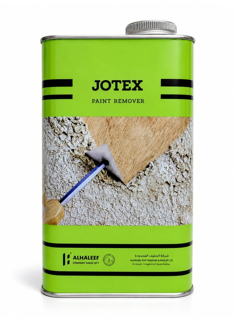 jotex Primo-Fast Paint Remover – Clear, 4.7 kg | Heavy Duty Paint Stripper for Wood & Metal Surfaces"