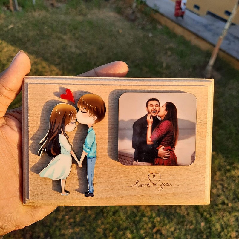 ZOCI VOCI ZOCI VOCI Valentines Day Gifts Collage Photo Frame for Husband Wife Relieve All Memories Photo Gift for Birthday Anniversary Valentine Forever  - Image 1