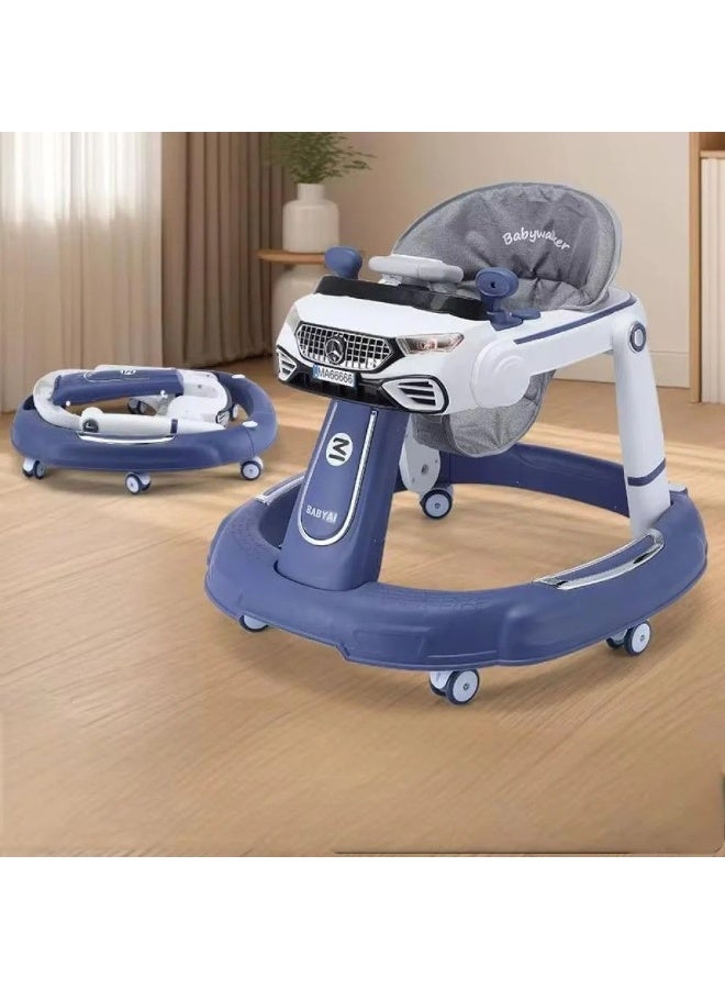 A comfortable safe foldable baby walker with an attractive design suitable for boys and girls ideal for learning and walking indoors - Image 3