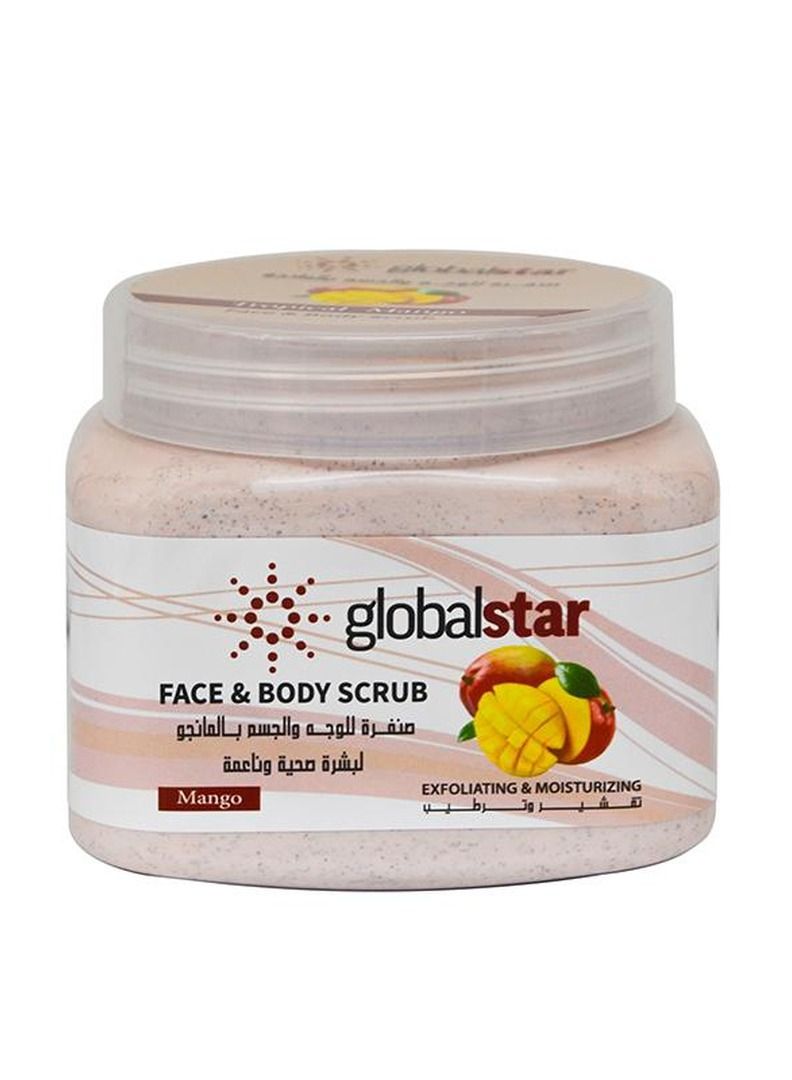 Globalstar Exfoliating Face And Body Scrub With Mango 500 ml