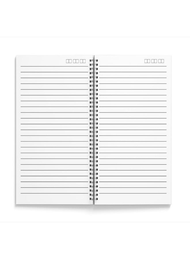 zenithink Friends Wiro Journal Notebook | 80 gsm Paper With 350GSM Hard Cover | ruled | Pages - 160 | | A5 Size | Wiro Binding | Versatile for School, Home & Office | - Image 2