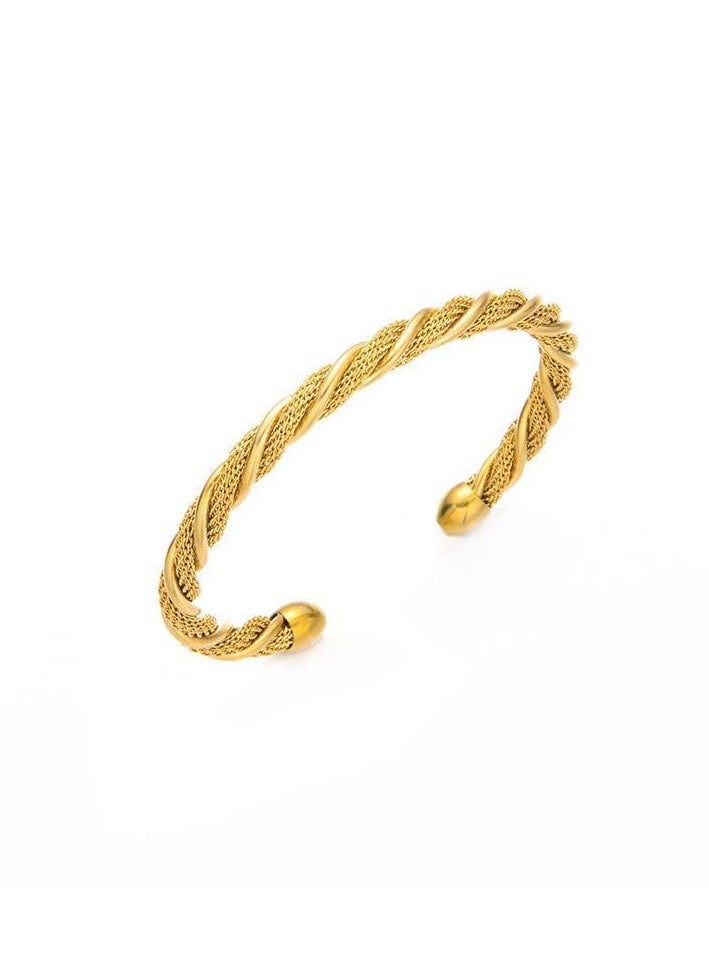 Generic #Stainlesssteel Free size stainless steel bracelets that do not change color  - Image 2