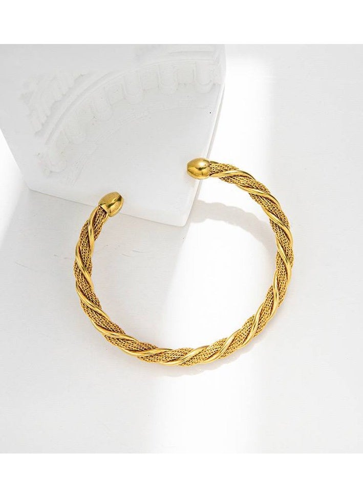 Generic #Stainlesssteel Free size stainless steel bracelets that do not change color  - Image 3
