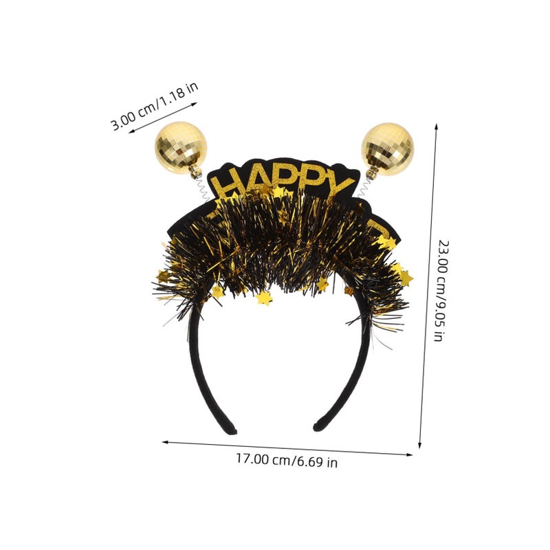 Shiny Multicolor Headband Festival Hair Decor Comfortable Unisex Party - Image 4