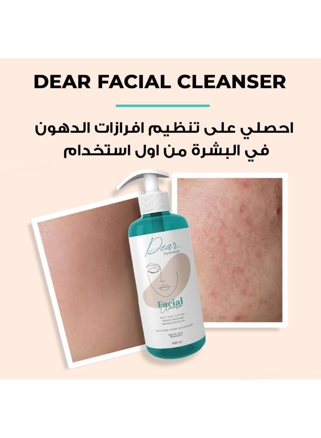 دير غسول للوجه للبشرة الدهنية والمعرضة لحب الشباب 400 مل - Image 3