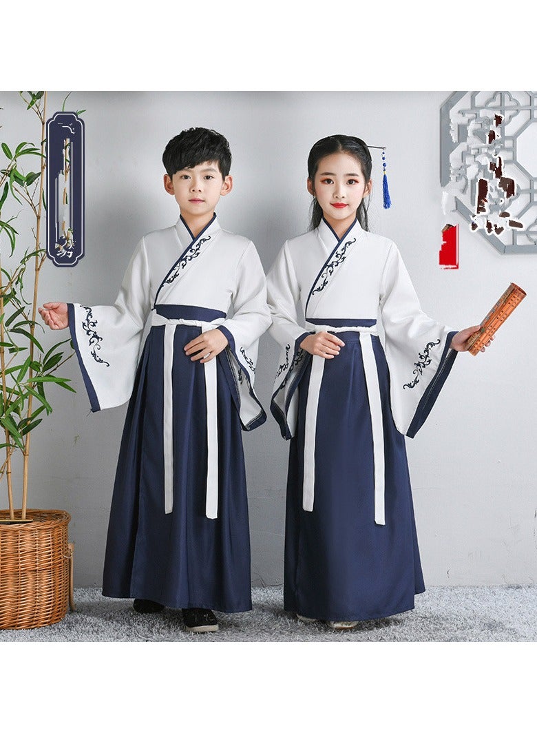 general Traditional Girl's Ancient Hanfu Costume - Elegant Princess Performance Dress for Stage, Cosplay & Cultural Events - Image 1