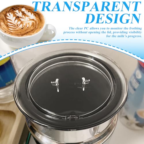 TiciKim Milk Frother Lid for Nespresso Aeroccino 3 3R, Replacement Parts for Nespresso 3593 & 3594 Milk Frother Machines, Replaces Part # 93271 - Image 5
