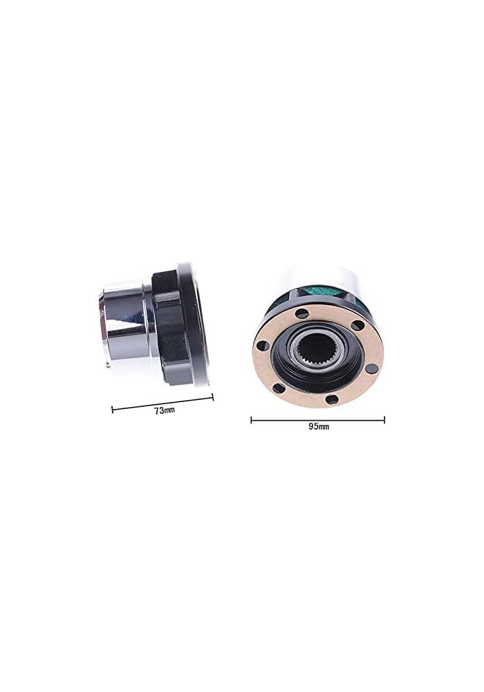 Wivplex Free Wheel Locking Hubs for Ssangyong SUVs - Image 2