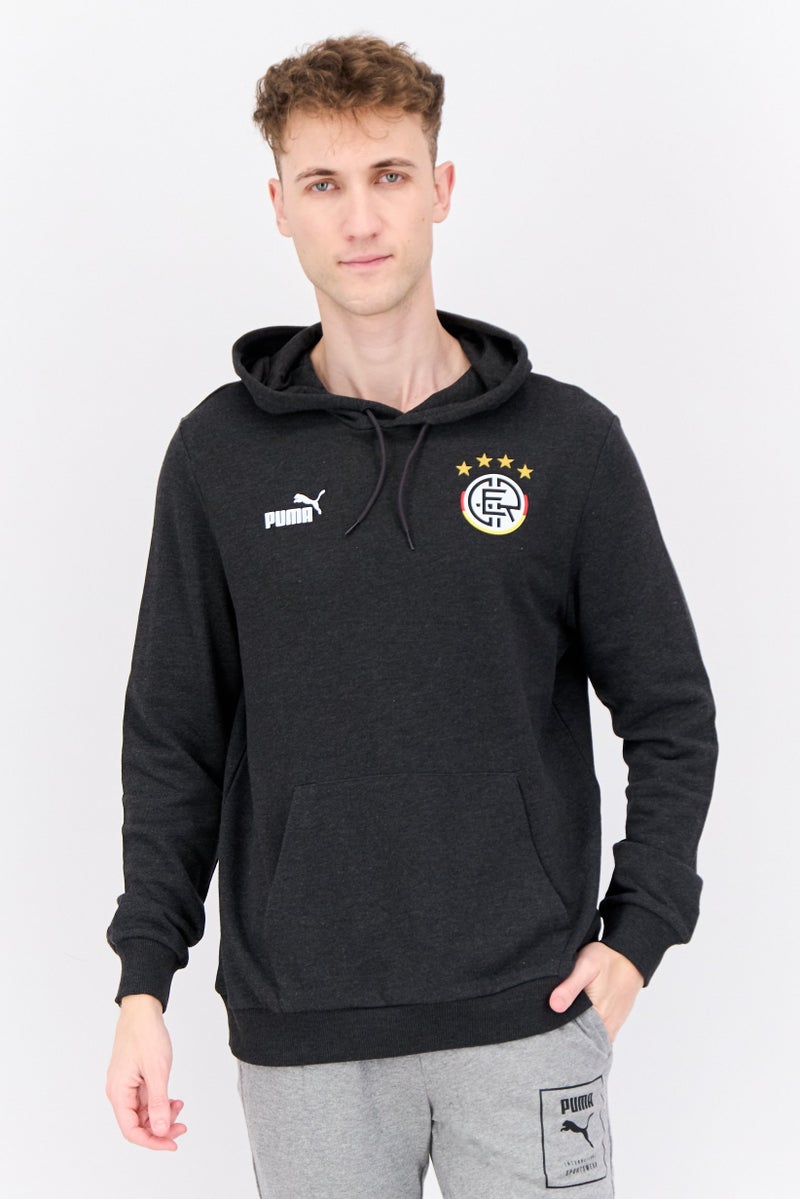 PUMA Men Sportswear Fit Long Sleeve Outdoor Hoodies, Charcoal  - Image 1