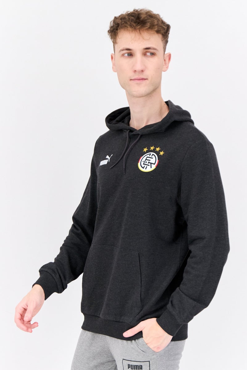 PUMA Men Sportswear Fit Long Sleeve Outdoor Hoodies, Charcoal  - Image 2