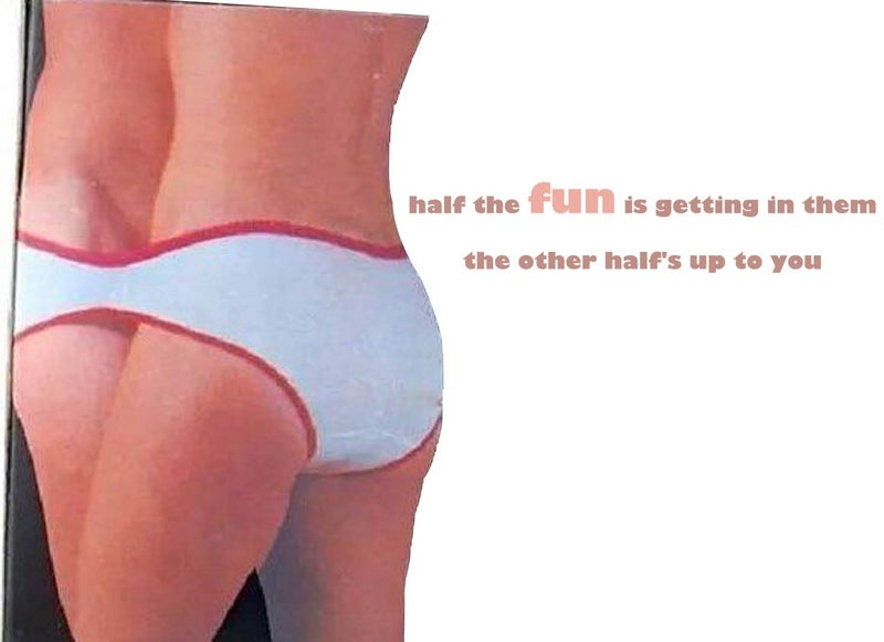 YNHIAG A pair of underwear built for Create an active atmosphere.Fun Underwear Panties for Couples,Panties for Bachelorette Party,Briefs Gift for Parties(White) - Image 4
