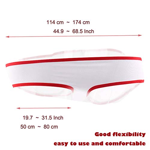 YNHIAG A pair of underwear built for Create an active atmosphere.Fun Underwear Panties for Couples,Panties for Bachelorette Party,Briefs Gift for Parties(White) - Image 2