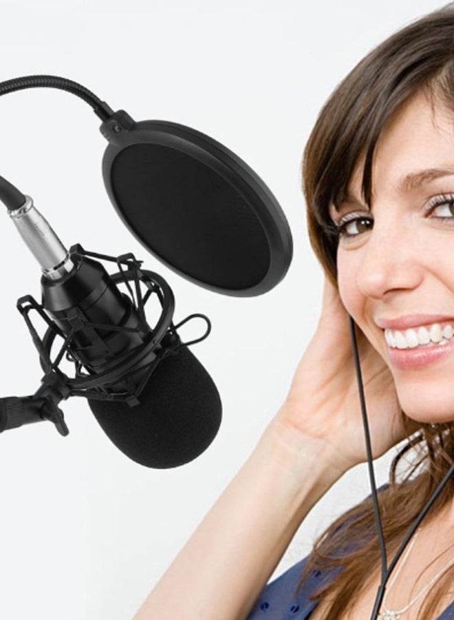 13-Piece Multi-Functional Live Sound Card Set Black/White/Gold - Image 2